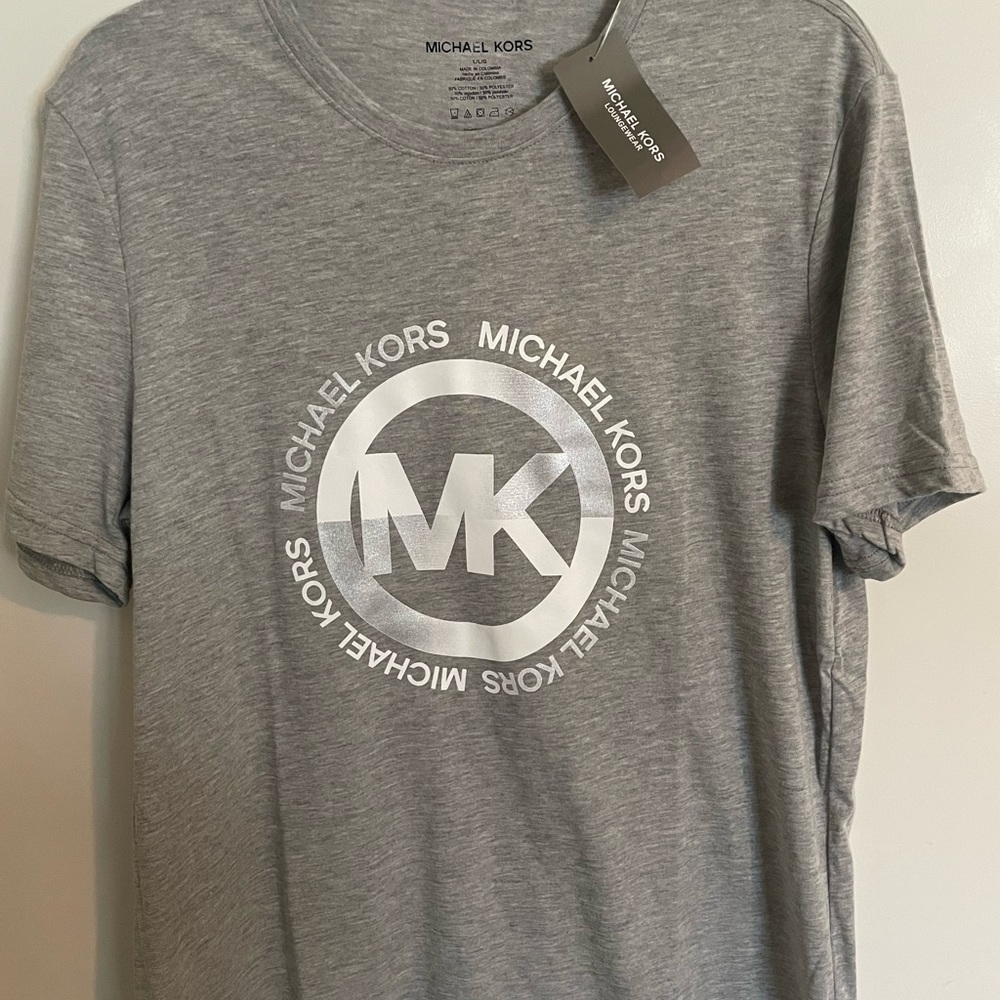 Michael kors spring t shirt heather grey men’s size L